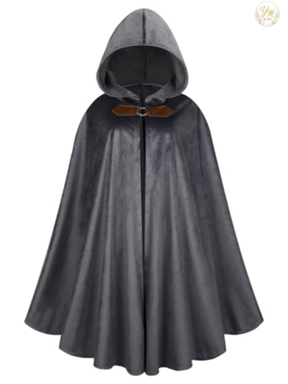 Renaissance Hooded Cape Velvet Medieval Cloak Cosplay Costume